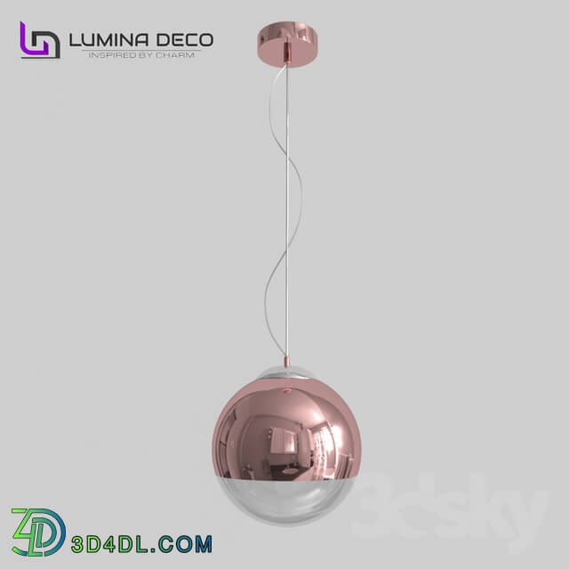 Ceiling light - _OM_ Pendant lamp Lumina Deco Ibiza LDP 108 R.GD