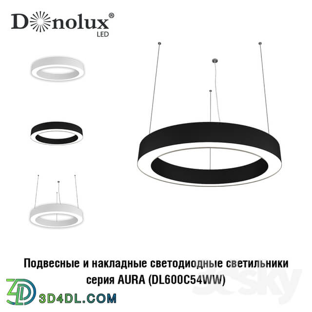 Ceiling light - Suspended _ Surface mounted LED lamp Donolux DL600C54WW