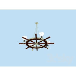 Ceiling light - chandelier steering wheel 