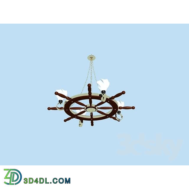 Ceiling light - chandelier steering wheel