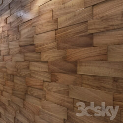 Other decorative objects - 3D Wall Panel_ natural nut 