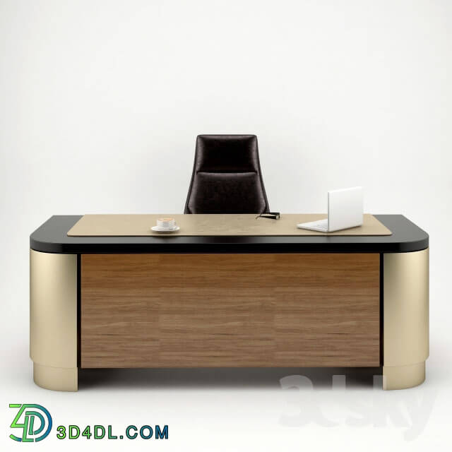 Office furniture - Brass _amp_ Wood Working Desk