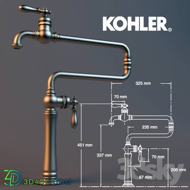 Fauset - kitchen faucet Kohler_Artifacts
