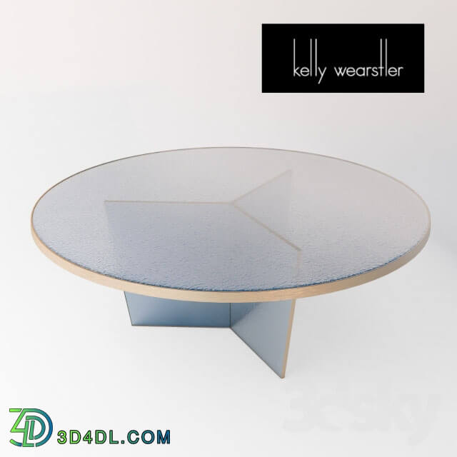 Table - Fractured coffee table by Kelly Wearstler