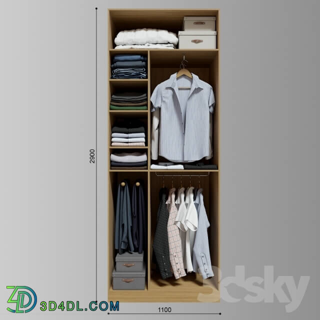 Clothes and shoes - Wardrobe_clothes