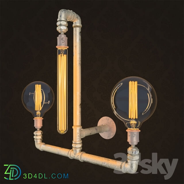 Wall light - Pipe_lamp