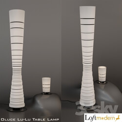 Floor lamp - Oluce Lu-Lu Built-in lighting from LOFT MODERN 