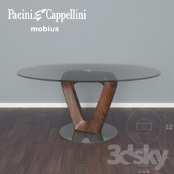Table - Pacini e Cappellini - Mobius round table 