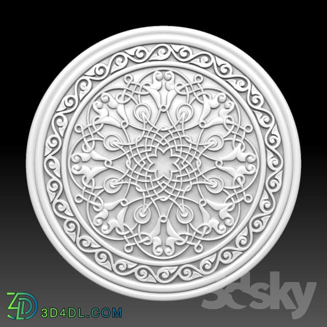 Decorative plaster - decor element