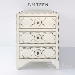 Sideboard _ Chest of drawer - RH_KITSON_3-DRAWER NIGHTSTAND 