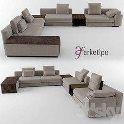 Sofa - Modular sofa Atlas Arketipo 