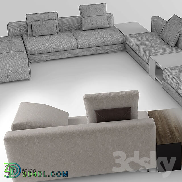 Sofa - Modular sofa Atlas Arketipo