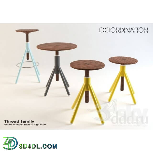 Chair - Thread family stool