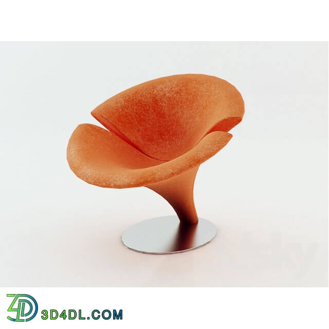 Arm chair - Chair_ flower