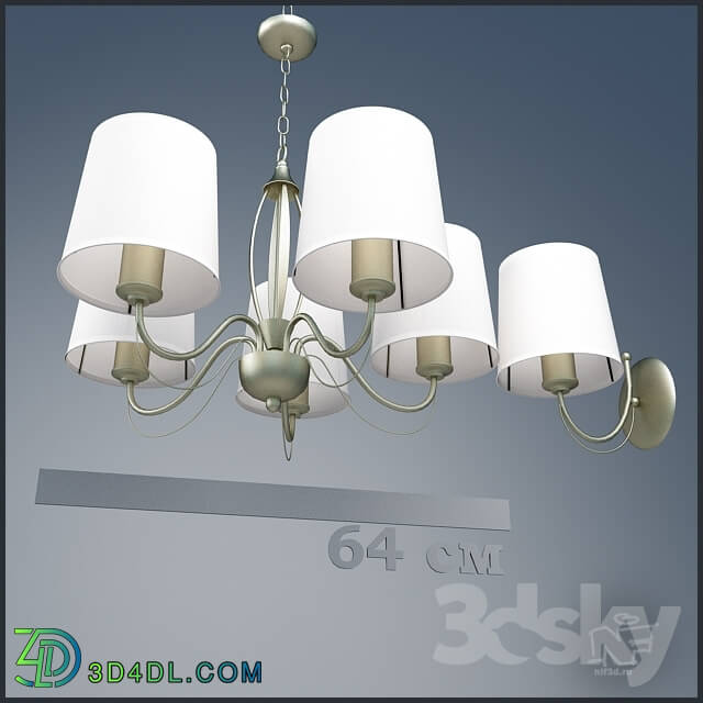 Ceiling light - chandelier and sconces