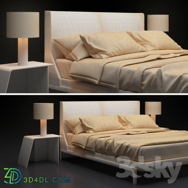 Bed - Fulham by Molteni