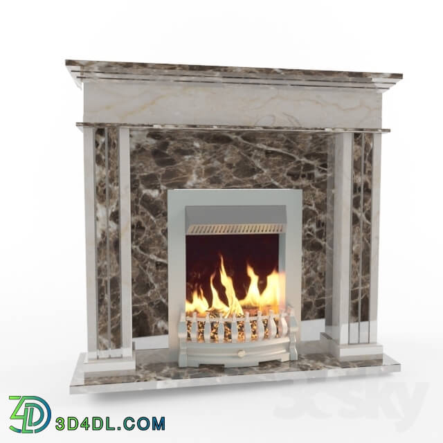 Fireplace - Fireplace _quot_Neo-classic_quot_