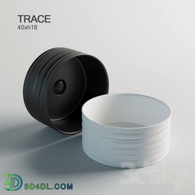 Wash basin - TRACE 40xh18