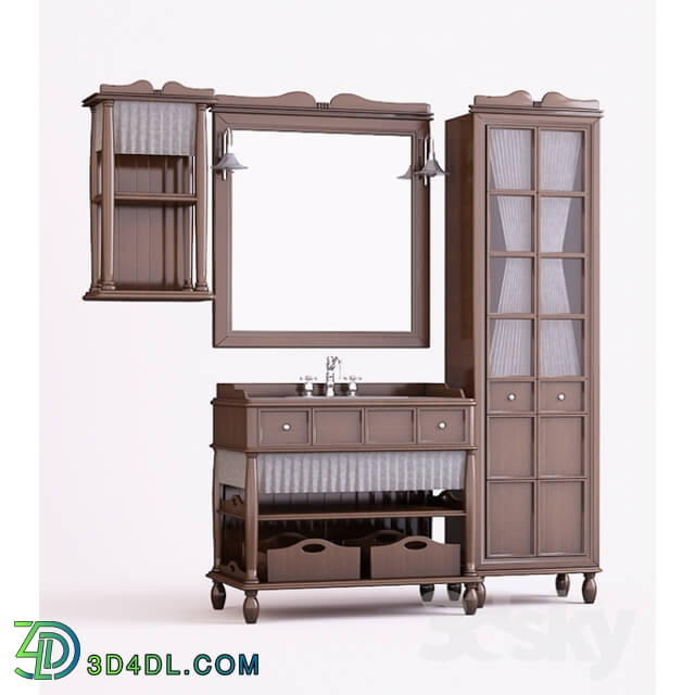 Bathroom furniture - mogano