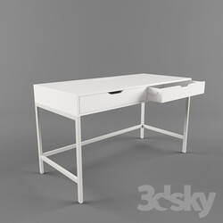 Table - IKEA_ writen ALEX table_ white 