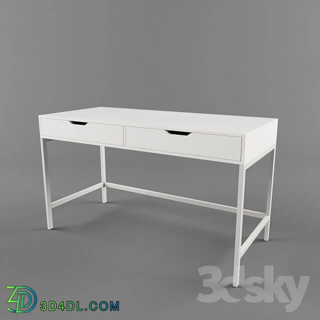 Table - IKEA_ writen ALEX table_ white