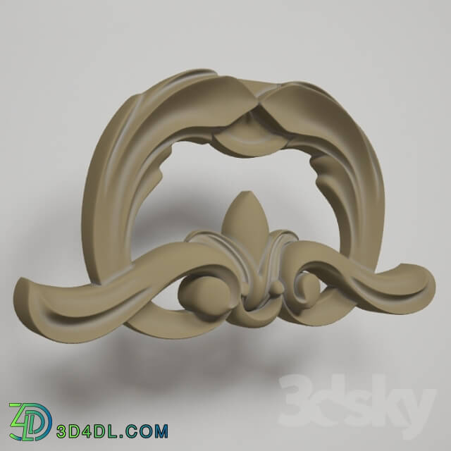 Decorative plaster - pattern