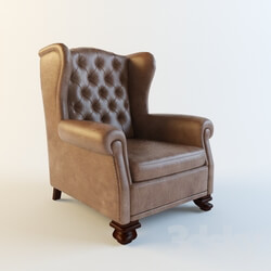 Arm chair - Chair leather 