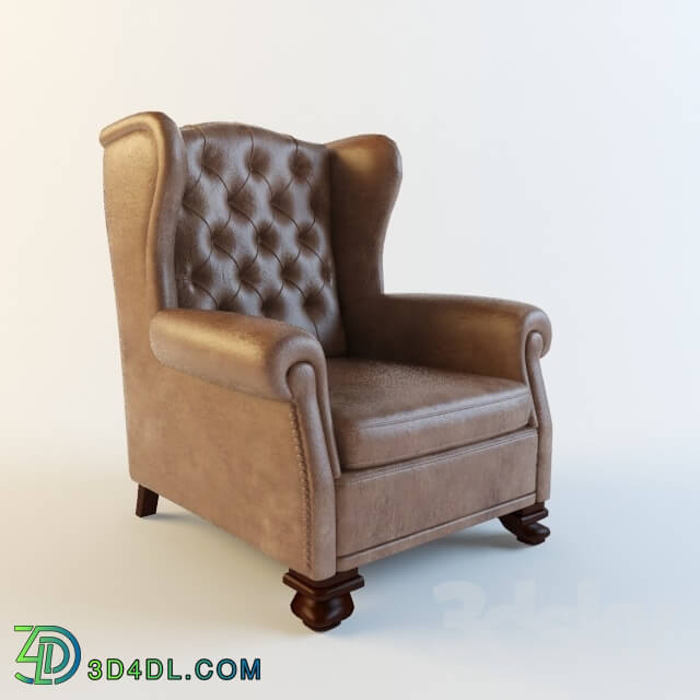 Arm chair - Chair leather