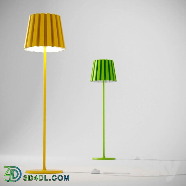 Floor lamp - Floor lamp Tall Tank