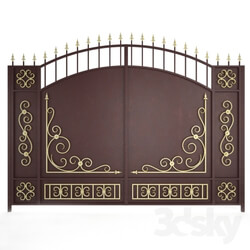 Other architectural elements - Wrought-iron gates 