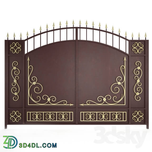 Other architectural elements - Wrought-iron gates