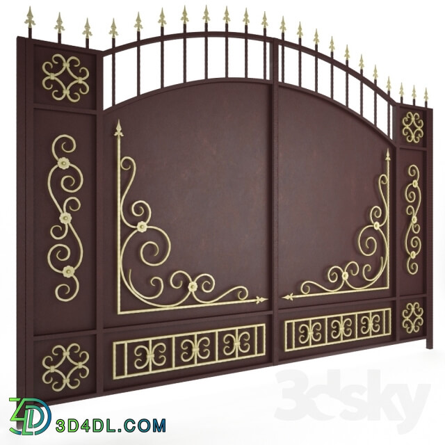 Other architectural elements - Wrought-iron gates