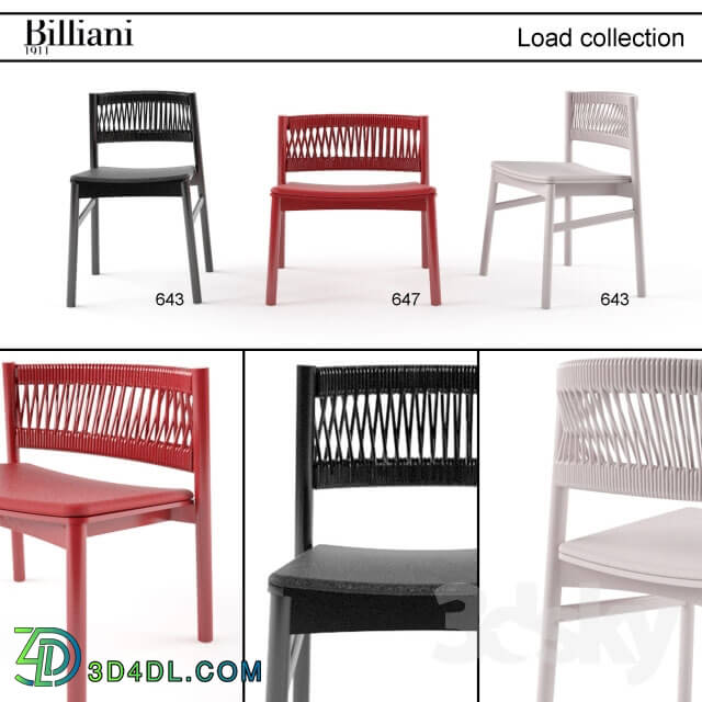 Chair - Billiani Load Collection