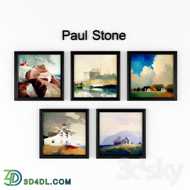 Frame - Paintings Paul Stone