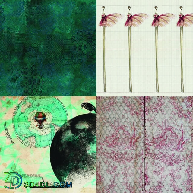 Wall covering - Wall_deco - Contemporary Wallpaper Pack 33
