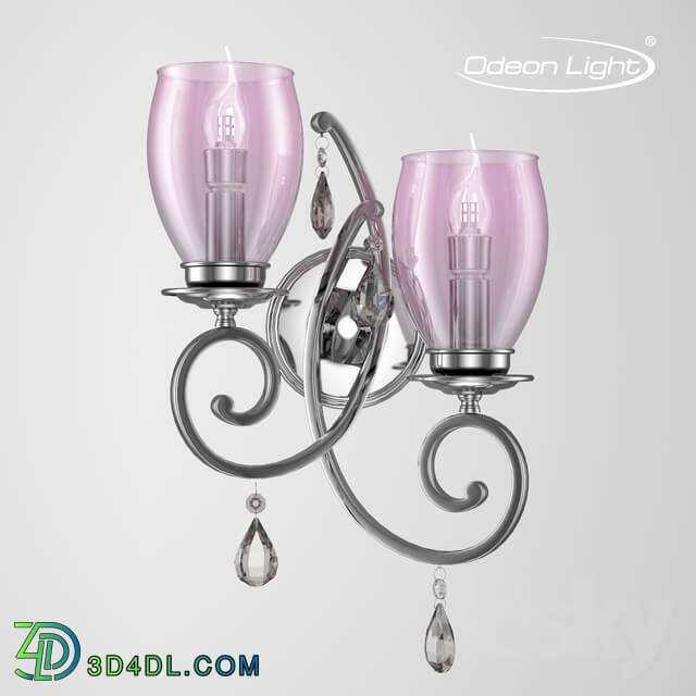 Wall light - Bracket ODEON LIGHT 3923 _ 2W MAGENTA