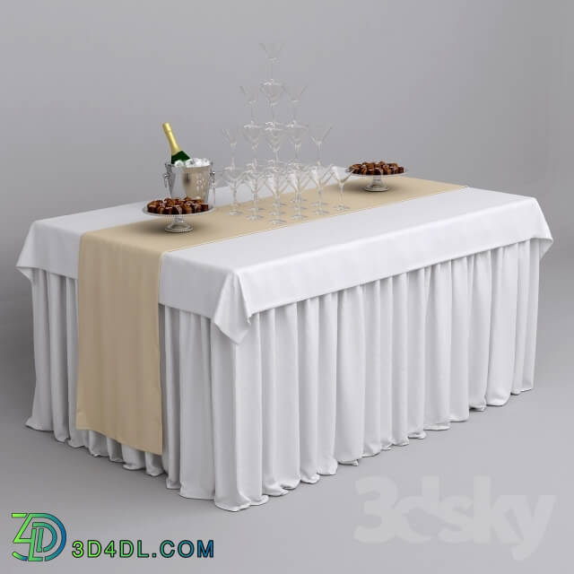 Table - Buffet table