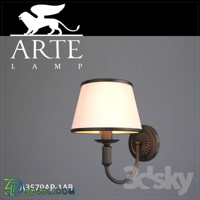 Wall light - Bra ArteLamp A3579AP-1AB