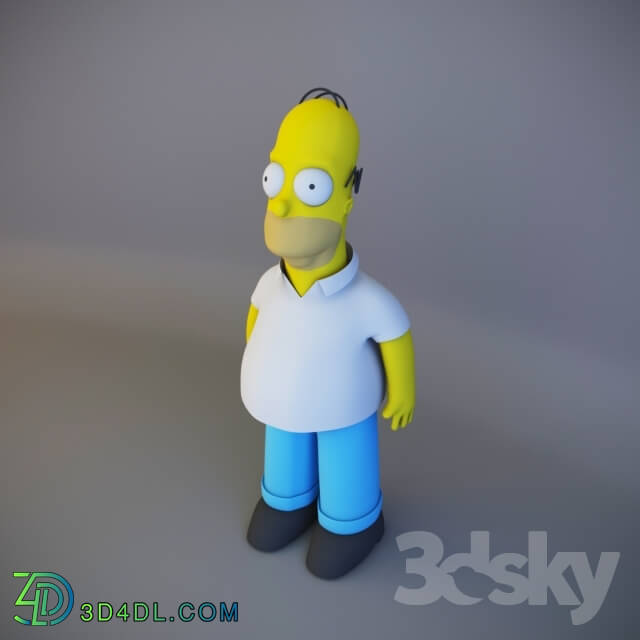 Toy - Figurine toy Homer