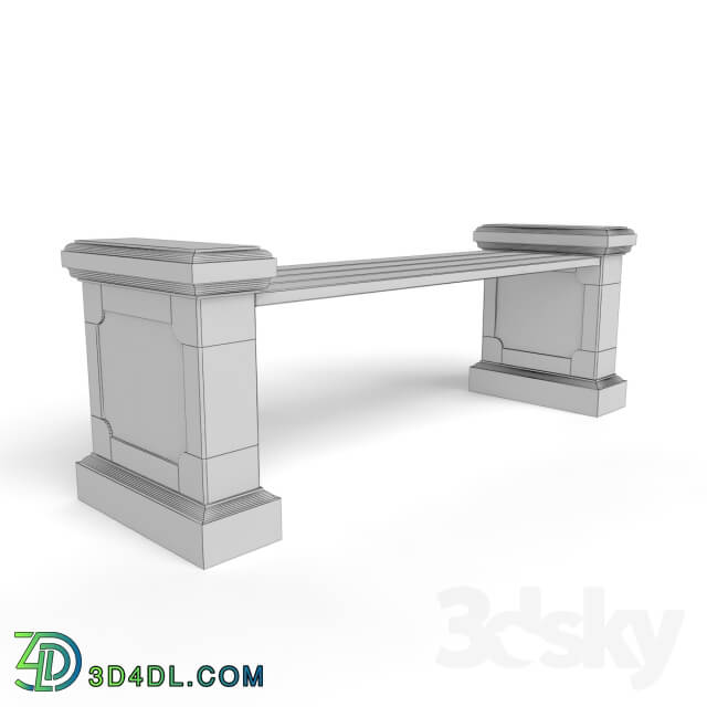 Other architectural elements - bench