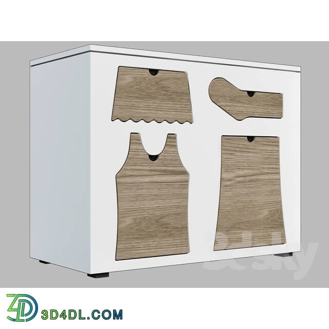 Sideboard _ Chest of drawer - Boy-girl dresser