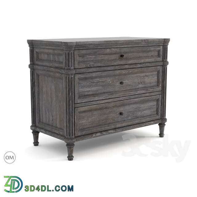 Sideboard _ Chest of drawer - Alden bedside chest 8850-1129