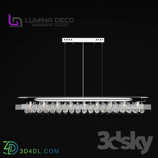 Ceiling light - _OM_ Crystal Chandelier Lumina Deco Briza D90