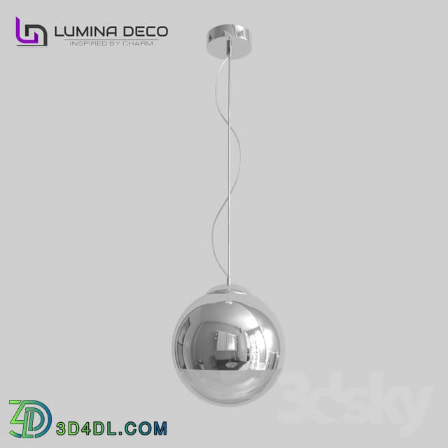 Ceiling light - _OM_ Pendant lamp Lumina Deco Ibiza chrome LDP 108 CHR