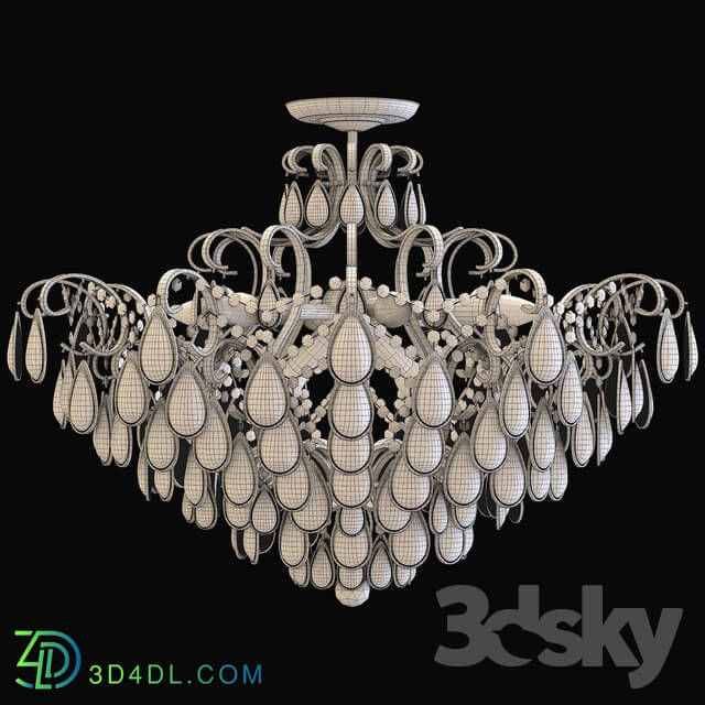 Ceiling light - Sevilia pl9 silver