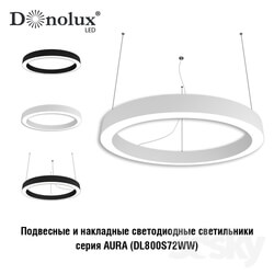 Technical lighting - Suspended _ Surface mounted LED lamp Donolux DL800S72WW 