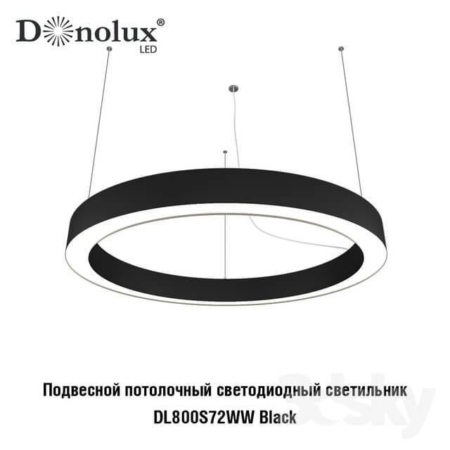 Technical lighting - Suspended _ Surface mounted LED lamp Donolux DL800S72WW