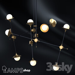 Ceiling light - Bullarium disc b 