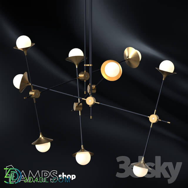 Ceiling light - Bullarium disc b