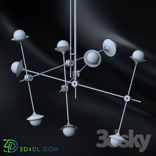 Ceiling light - Bullarium disc b